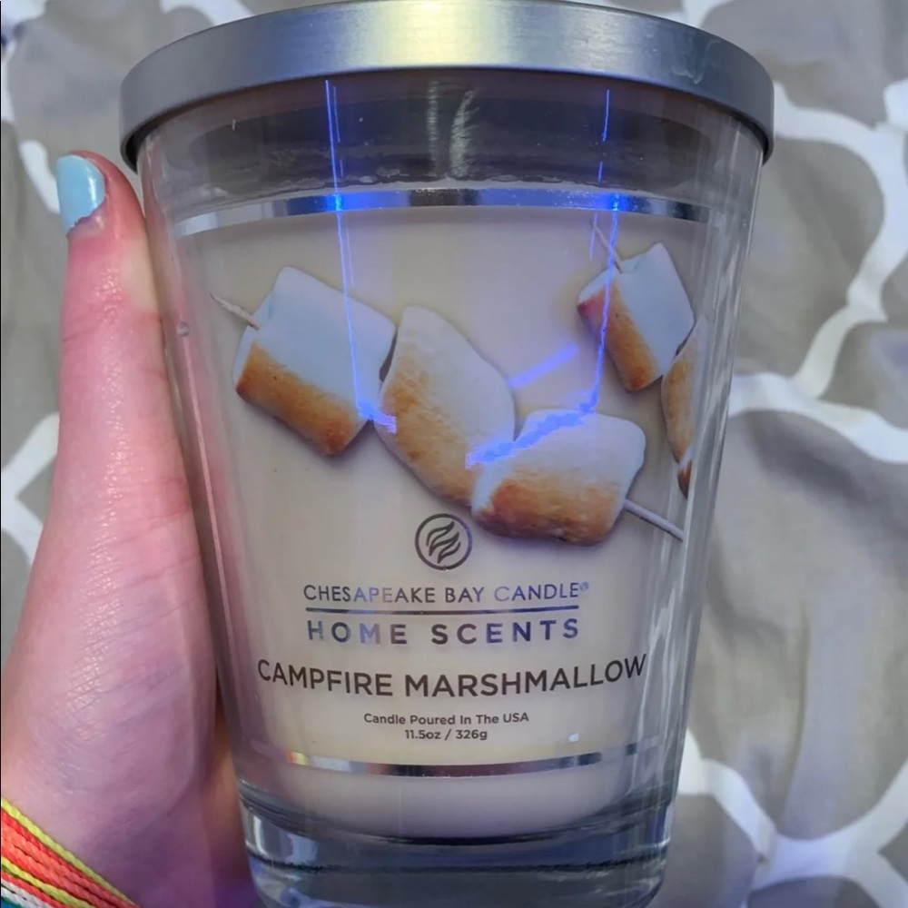 Campfire Marshmallow Candle
